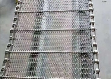 Food Processing Spiral Mesh Belt Food Grade Stainless Steel Wire