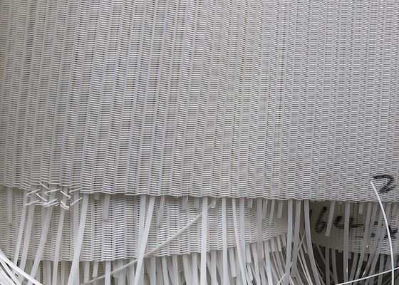 Food Filtration 100% Monofilament Polyester Mesh Belt With Flat Smooth Surface