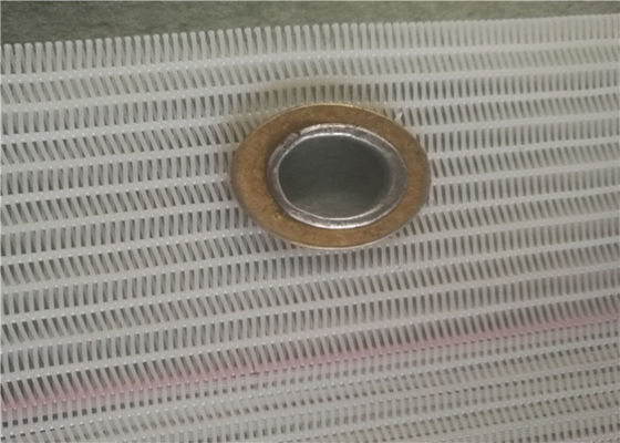 Coal Washing White Blue Polyester Mesh Belt For Mining Sieving Customized