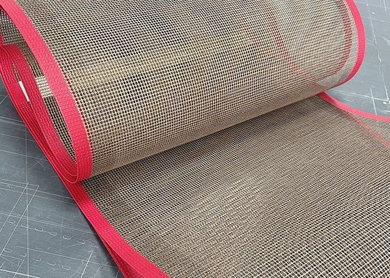 Odporna na ciepło suszarka UV Ptfe PTFE Mesh Przenośnik taśmowy do maty dywanowej