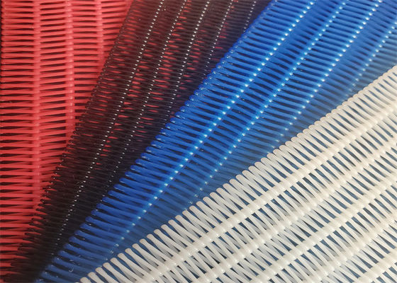 Dobra przepuszczalność powietrza Poliestrowy spiralny pasek do suszenia z 2-3 cm krawędzią kleju