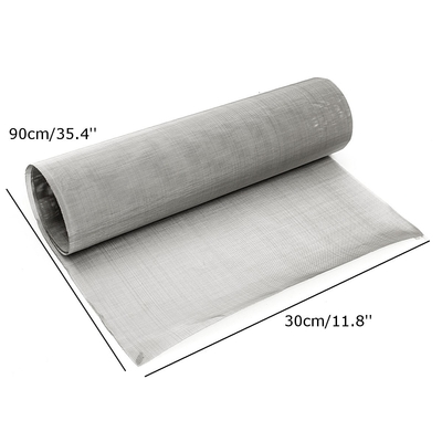 0.05mm 200 Mesh Włókna z stali nierdzewnej Woven Wire Mesh Wysokiej odporności na temperaturę