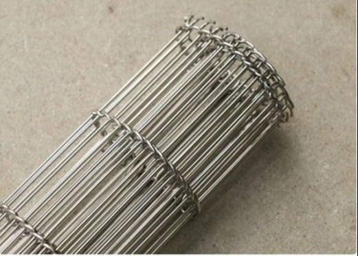 0.9mm Wstrzymałość cieplna płaska siatka przenośna do przemysłu