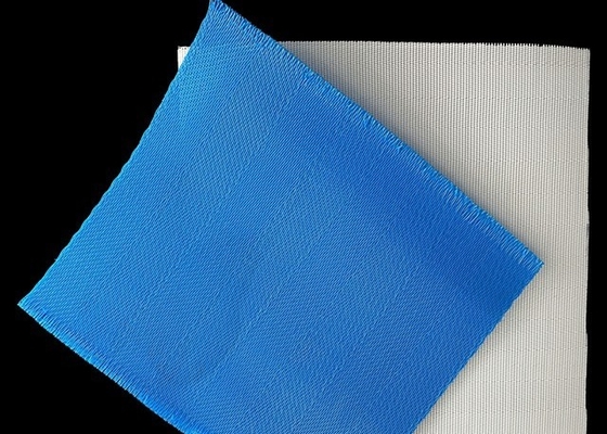 Niebiesko-biały polyester siatkowy pas odwodnienie błota