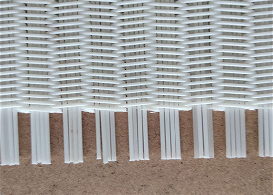 2 3 4 Węzeł przędzany poliester Spiral Press Filter Screen Reducing Material Loss