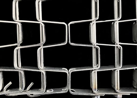 Spożywczy, odporny na ciepło pas przenośnika o strukturze plastra miodu