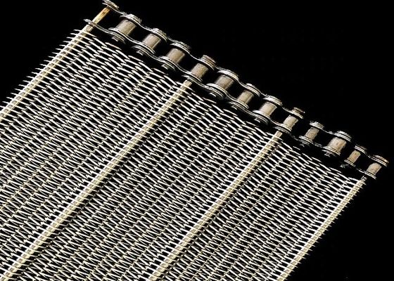 304 Pasek przenośnika z drutu ze stali nierdzewnej do chłodzenia