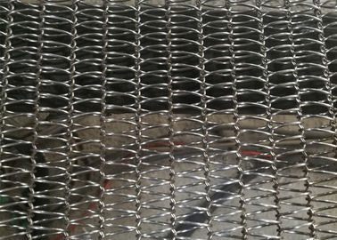 Najlżejszy diamentowy przenośnik spiralny z siatki drucianej do produktów mrożonych i suszonej żywności