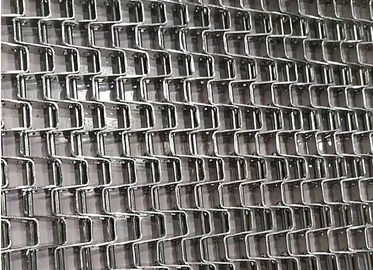 System przesiewania produktu Płaski metalowy przenośnik taśmowy, siatka spożywcza Stal wysokowęglowa