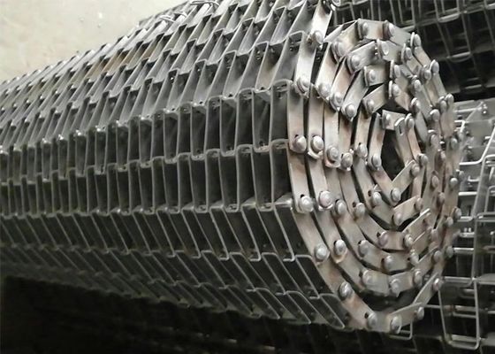 304/316 Ss Przenośnik taśmowy z płaskiego drutu drucianego Taśma do żywności może transportować żywność