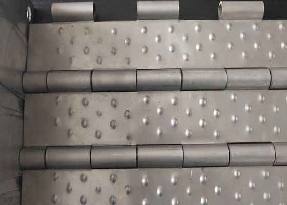 Plate Link Ss304 1,2 mm przenośnik taśmowy z siatki drucianej