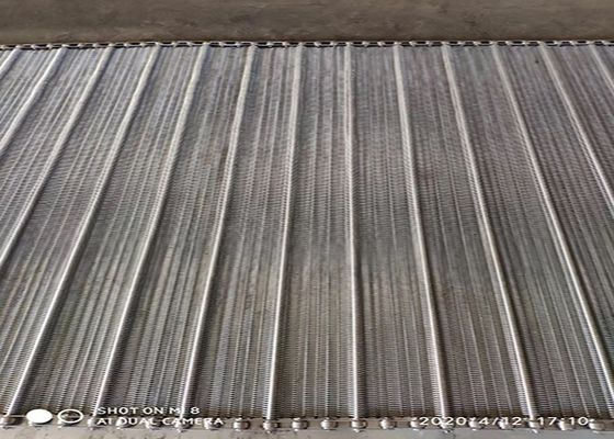 Spawana krawędź piekarnika do pizzy 316L 1,2 mm spiralny przenośnik taśmowy