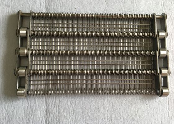 Piekarnik do blanszowania warzyw SUS316L Spiralny pasek z siatki