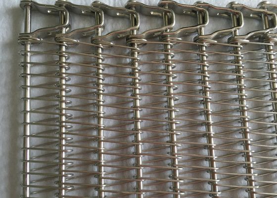 Przekąski Smażenie Chłodzenie Spiralna siatka 304 Ss