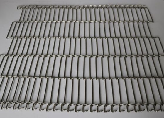 Pieczenie filetów rybnych Płaski elastyczny pas ze stali nierdzewnej 304 3 mm śr