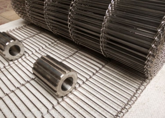 Profesjonalny niestandardowy Odm Flat Flex Wire Belt Food Grade 304 dla fabryki czekolady
