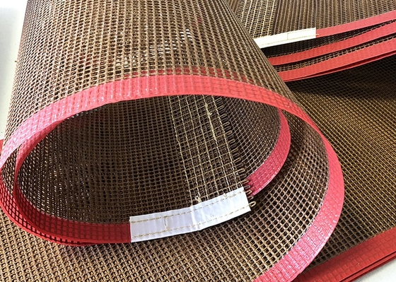 8 * 8 mm żaroodporny, nieprzywierający pas siatkowy Ptfe do przenośnika żywności