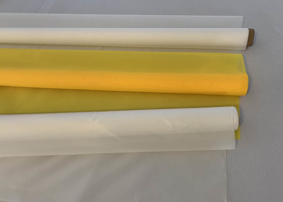 Plain Weave 55t Silk Screen Roll Monofilament poliestrowy