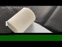 pas siatkowy poliestrowy z prostą tkaniną z kwadratowymi otworami