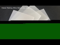 pas siatkowy poliestrowy z prostą tkaniną z kwadratowymi otworami