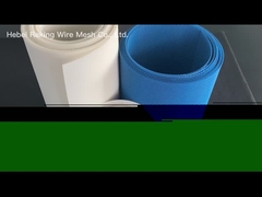 pas siatkowy poliestrowy z prostą tkaniną z kwadratowymi otworami